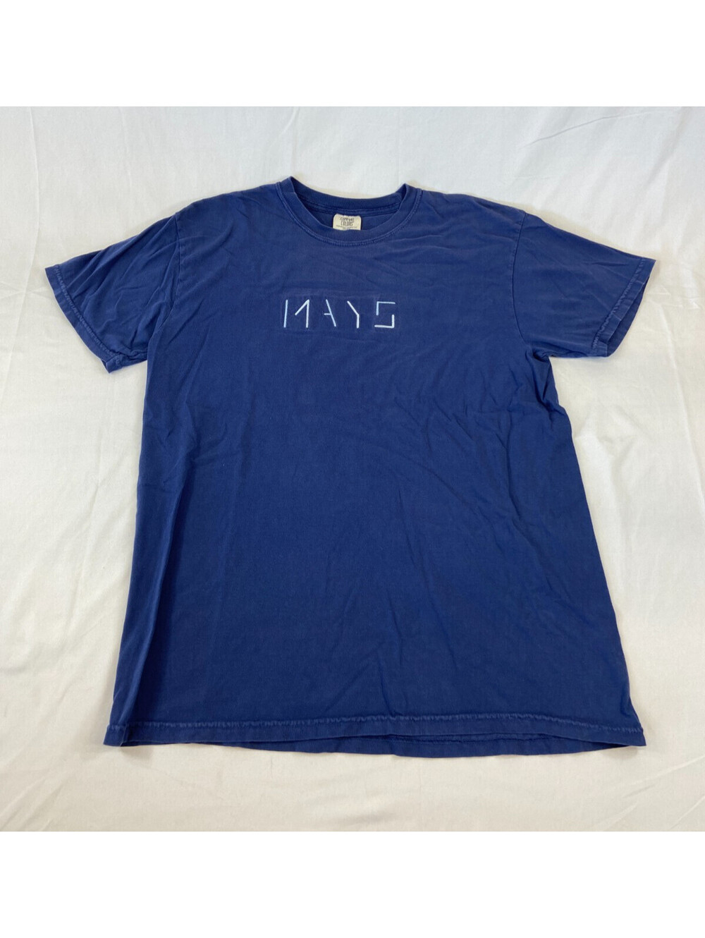 Texas ATM Mays Business School Blue T-Shirt Large Short Sleeve Casual Comfort